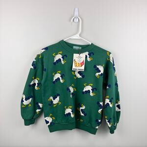 Bobo Choses La Oca Sweatshirt Green 8-9 NWT